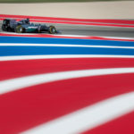 Lewis Hamilton driving his Mercedes AMG Petronas at Circuit of the Americas, Austin during the Formula 1 Grand Prix FP2 session on Friday, October 31st, 2014.