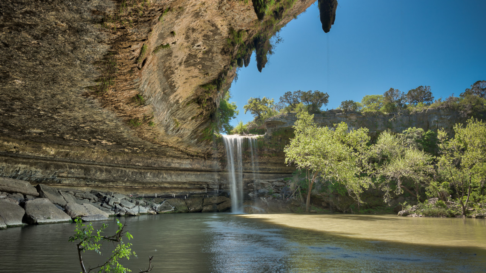 Hamilton Pool near Austin, Texas.